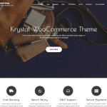 Free Krystal Shop WordPress Theme