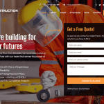 Free Construction Builders WordPress Theme