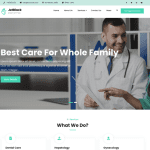 Free JetBlack Medical WordPress Theme