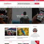 Free DraftNews WordPress Theme