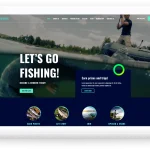 Free ET Fishing Onepage WordPress Theme