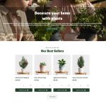 Free Plantify Shopify Landing Page Template