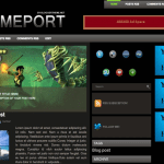 Free Game Port Blogger Template