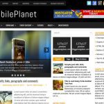 Free MobilePlanet Blogger Template