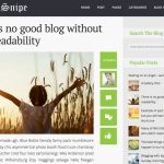 Free Simple Snipe Responsive Blogger Template