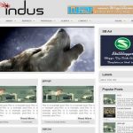 Free Indus Blogger Template