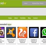 Free Androider Blogger Template