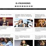 Free G Fashions Blogger Template